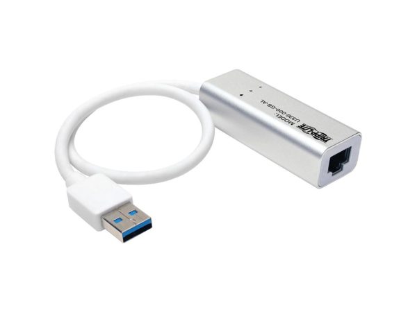 Tripp Lite U336-000-GB-AL USB 3.0 SuperSpeed to Gigabit Ethernet NIC Network Adapter, 10/100/1000, Plug and Play, Aluminum - Image 3