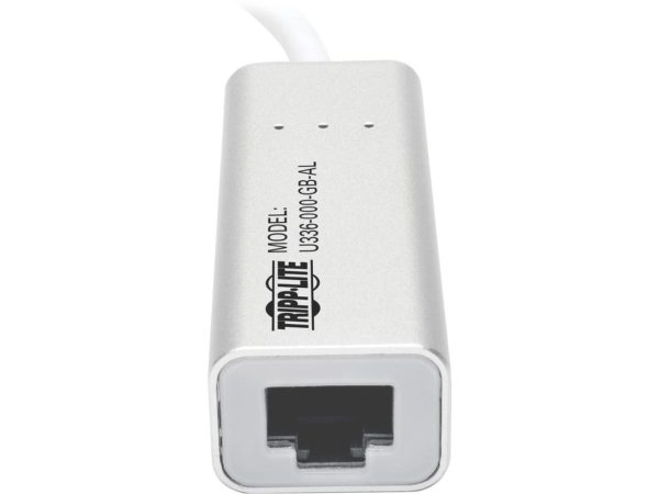 Tripp Lite U336-000-GB-AL USB 3.0 SuperSpeed to Gigabit Ethernet NIC Network Adapter, 10/100/1000, Plug and Play, Aluminum - Image 4