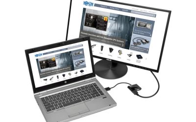 Tripp Lite P136-06N-HV-V2 DisplayPort to HDMI VGA Adapter Converter 4Kx2K DP to HDMI VGA