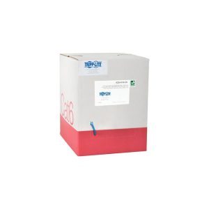 TRIPP LITE N224-01K-BL 1000 ft. Cat 6 Blue Gigabit Bulk Solid-Core Plenum-Rated PVC Cable