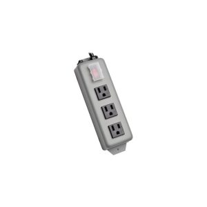TRIPP LITE 3SP9 3 Outlets Power Strip 120V Input Voltage 9 ft. Cord Length