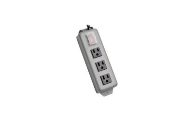 TRIPP LITE 3SP9 3 Outlets Power Strip 120V Input Voltage 9 ft. Cord Length