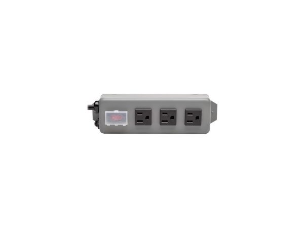 TRIPP LITE 3SP9 3 Outlets Power Strip 120V Input Voltage 9 ft. Cord Length - Image 2