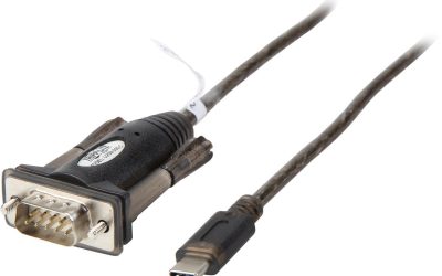 Tripp Lite Model U209-005-C 5 ft. USB-C to DB9 Serial Adapter Cable Male to Male