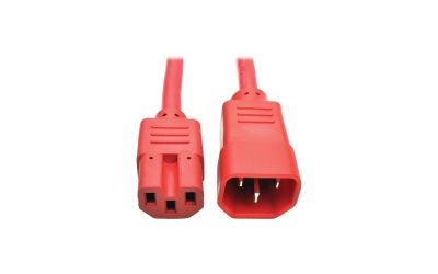 Tripp Lite Model P018-006-ARD 6 ft. Heavy-Duty Computer Power Cord, 15A, 14 AWG (IEC-320-C14 to IEC-320-C15) Female to Male