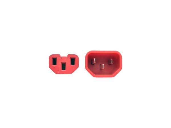 Tripp Lite Model P018-006-ARD 6 ft. Heavy-Duty Computer Power Cord, 15A, 14 AWG (IEC-320-C14 to IEC-320-C15) Female to Male - Image 2