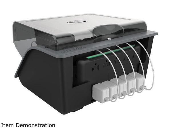 Tripp Lite CSD1006AC 10-Device Desktop AC Charging Station with Surge Protector for Tablets, Laptops and E-Readers - Image 4