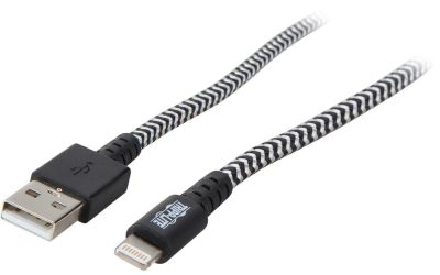 Tripp Lite Heavy Duty Lightning to USB Sync / Charge Apple iPhone iPad 6ft (M100-006-HD)
