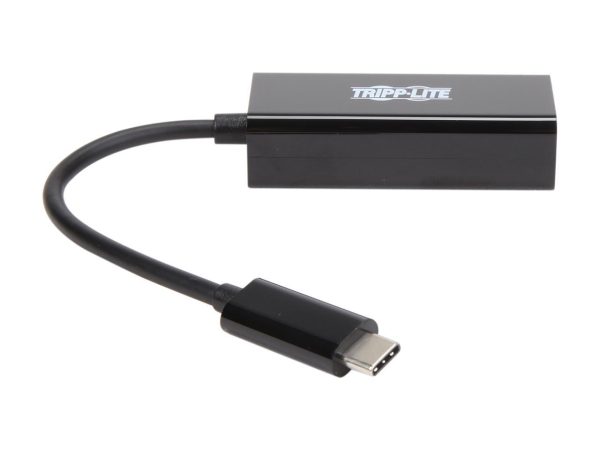 Tripp Lite U436-06N-GB USB-C to Gigabit Network Adapter with Thunderbolt 3 Compatibility - Black - Image 3