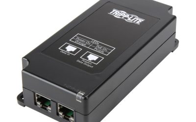 Tripp Lite Gigabit Midspan PoE+ Injector Active IEEE 802.3at/802.3af 1-Port (NPOE-30W-1G)