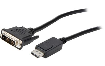 Tripp Lite DisplayPort to DVI-D Adapter Cable DP w/ Latches M/M 1080p 15ft (P581-015)