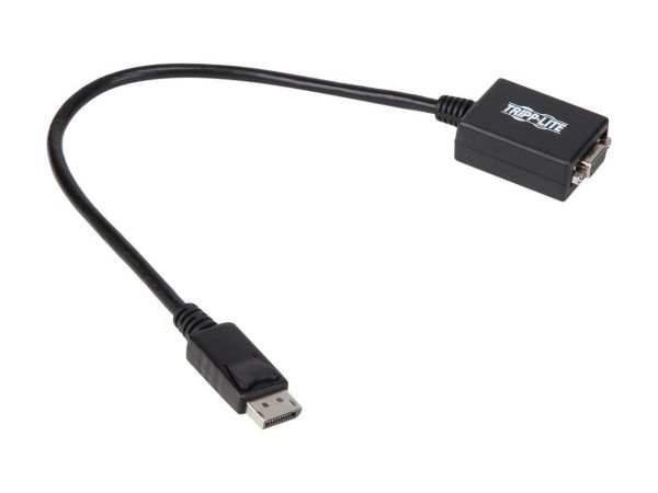 Tripp Lite DisplayPort to VGA Adapter Converter Active DP to VGA M/F 1ft 1' (P134-001-VGA) - Image 2