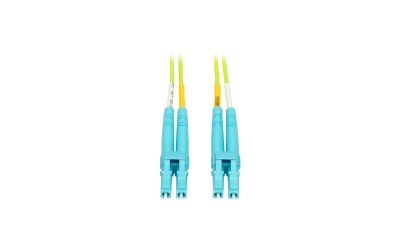 Tripp Lite Duplex Multimode Fiber Patch Cable OM5 LC to LC 50/125 100Gb 3M (N820-03M-OM5)