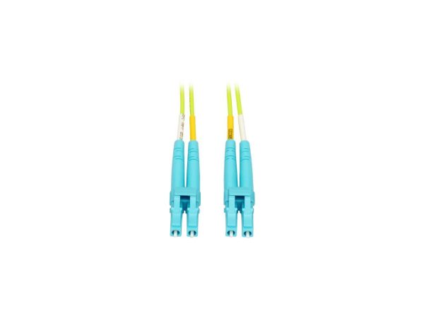 Tripp Lite Duplex Multimode Fiber Patch Cable OM5 LC to LC 50/125 100Gb 3M (N820-03M-OM5)