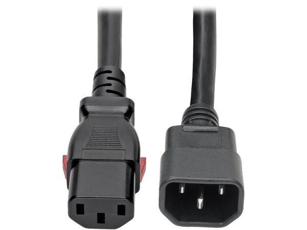 Tripp Lite Power Extension Cord Heavy Duty C14 to Locking C13 M/F 15A 6ft (P005-L06)