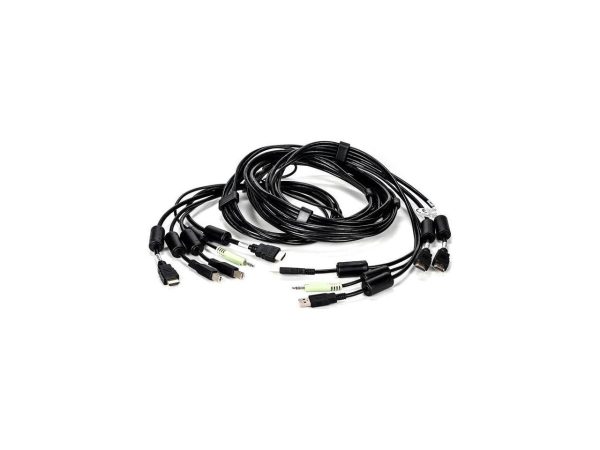 Avocent 10 ft. USB keyboard, mouse & HDMI video cable with speakers & CAC - Used with SC845H-001 CBL0117 - Image 2