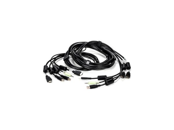 Avocent 10 ft. USB keyboard, mouse & HDMI video cable with speakers & CAC - Used with SC845H-001 CBL0117 - Image 5