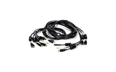 Avocent 10 ft. USB keyboard, mouse & HDMI video cable with speakers & CAC – Used with SC845H-001 CBL0117