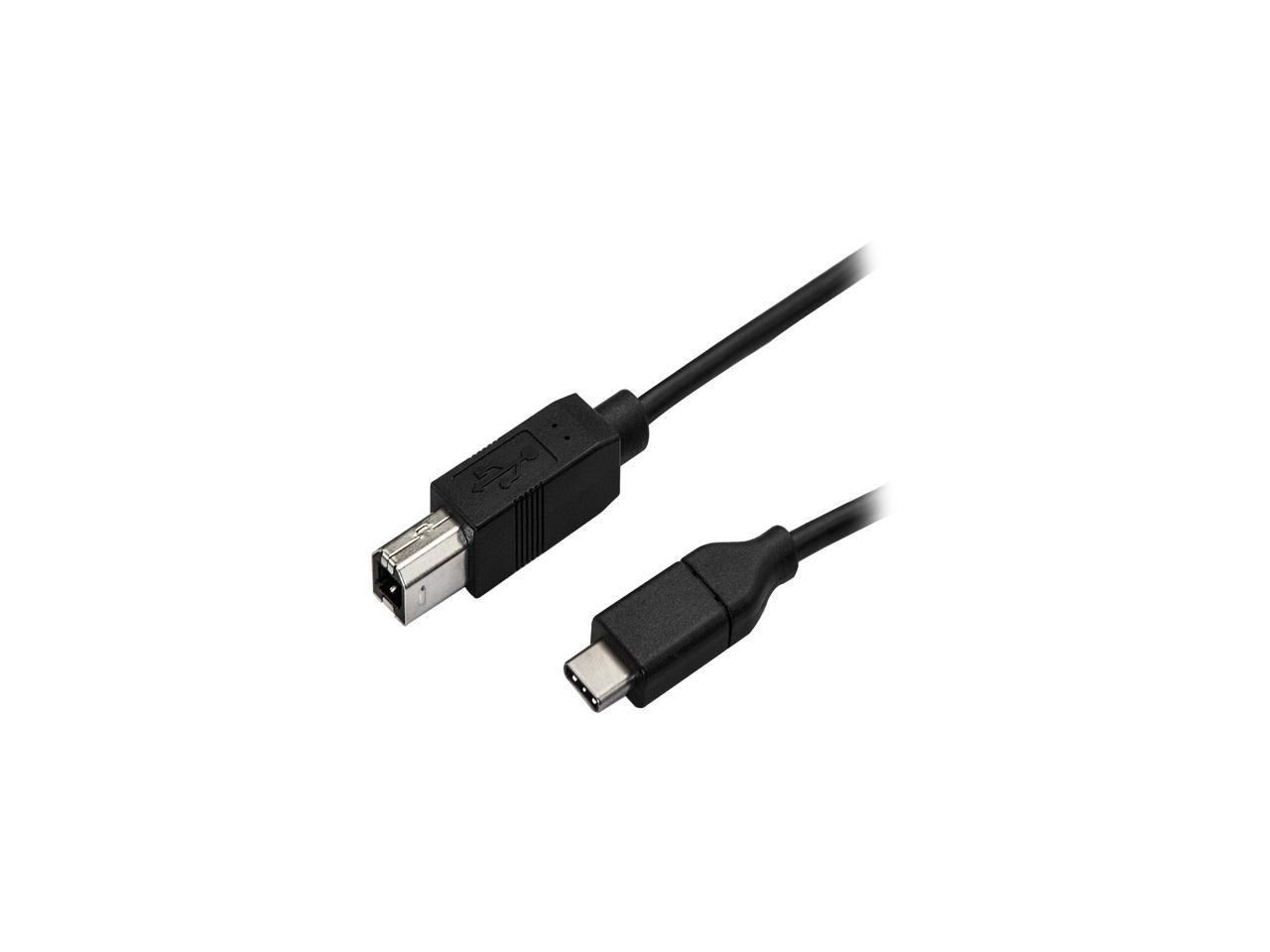 StarTech USB2CB3M StarTech.com USB C to USB B Printer Cable - 10 ft. / 3m - USB C Printer Cable - USB C to USB B Cable - USB Type C to Type B