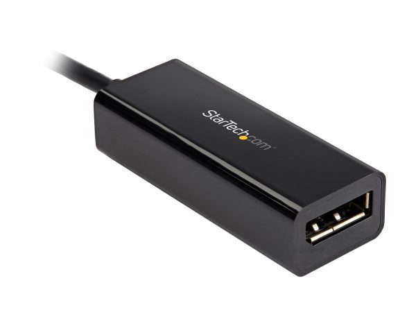 StarTech.com CDP2DP14B USB C to DisplayPort Adapter - 8K 60Hz - HBR3 Adapter - Thunderbolt 3 - Video Dongle for DP 1.4 Monitor & Display - Image 2