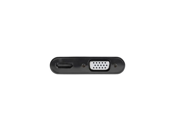 StarTech.com DisplayPort to HDMI VGA Adapter - 4K 60Hz - Multiport Video Converter for Mac & Windows - Male to Female (DP2VGAHD20) - Image 4