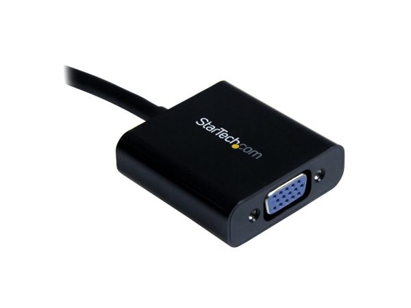 StarTech.com HD2VGAE2 HDMI to VGA Adapter - 1080p - 1920 x 1080 - Black - HDMI Converter - VGA to HDMI Monitor Adapter - 1 pack - Image 2
