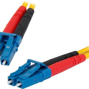 StarTech.com SMFIBLCLC10 32.81 ft. (10m) Single Mode Duplex Fiber Patch Cable LC-LC M-M Male to Male