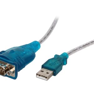 StarTech.com Model ICUSB232V2 USB to RS232 DB9 Serial Adapter Cable - M/M Male to Male