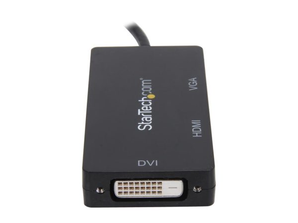 StarTech.com MDP2VGDVHD Mini DisplayPort Adapter - 3-in-1 - 1080p - Monitor Adapter - Mini DP to HDMI / VGA / DVI Adapter Hub - Image 3