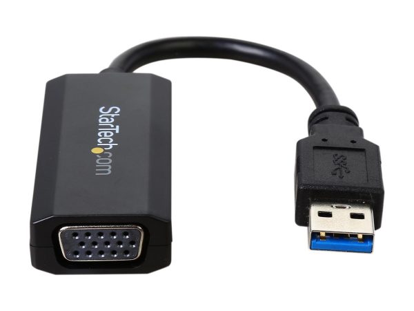 StarTech.com USB32VGAV USB 3.0 to VGA Display Adapter 1920x1200, On-Board Driver Installation, Video Converter with External Graphics Card - Windows (USB32VGAV) - Image 2