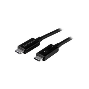 StarTech.com TBLT34MM50CM Thunderbolt 3 Cable - 40Gbps - Daisy Chainable - Passive - USB C Cable - USB-C Thunderbolt to Thunderbolt Cable - 1 pack
