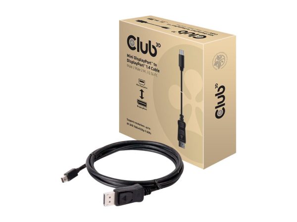 Club3D Model CAC-1115 Mini DisplayPort Cable Male to Male - Image 4