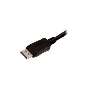Comprehensive DISP-HD-6ST 6 ft. Black Connector Type 1: HDMI Male  Connector Type 2: DisplayPort Latching Male Displayport to HDMI Cable Male to Male