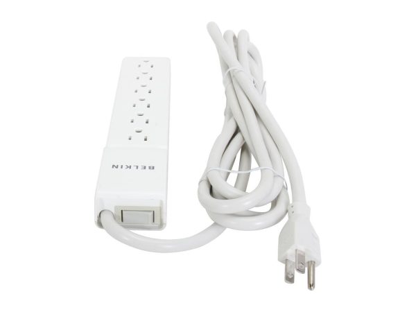 BELKIN BE106000-10 10 Feet 6 Outlets 720 Joules Home/ Office Surge Protector - Image 3