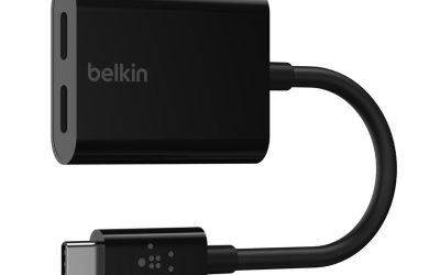 BELKIN F7U081BTBLK CONNECT USB-C Audio + Charge Adapter