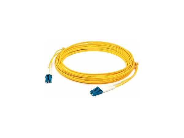 AddOn ADD-LC-LC-4M9SMF 13.12 ft. Yellow Single-Mode fiber (SMF) Duplex LC/LC OS1 Yellow Patch Cable - Image 4
