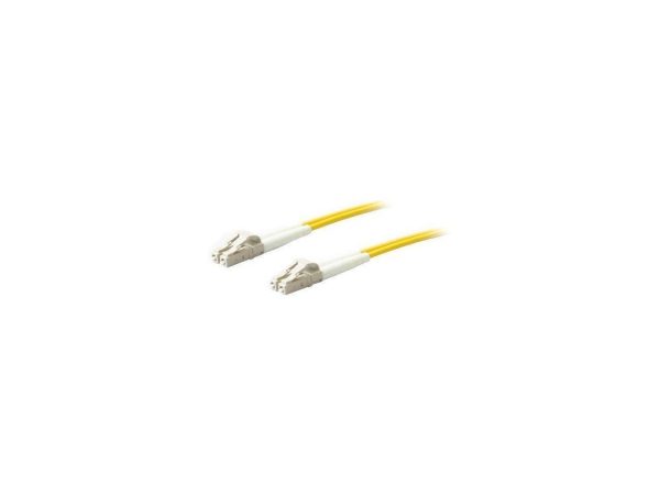 AddOn ADD-LC-LC-4M9SMF 13.12 ft. Yellow Single-Mode fiber (SMF) Duplex LC/LC OS1 Yellow Patch Cable - Image 2