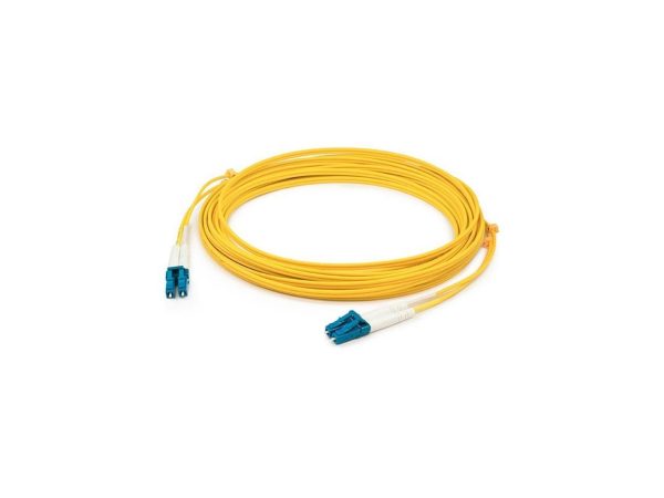 AddOn ADD-LC-LC-6M9SMF 19.69 ft. Yellow Single-Mode fiber (SMF) Duplex LC/LC OS1 Yellow Patch Cable