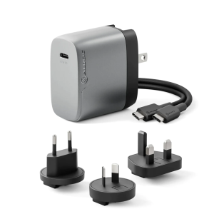 Alogic 1 Port 67W Rapid Power Multi-Country GaN Charger  WCM1X67-SGR