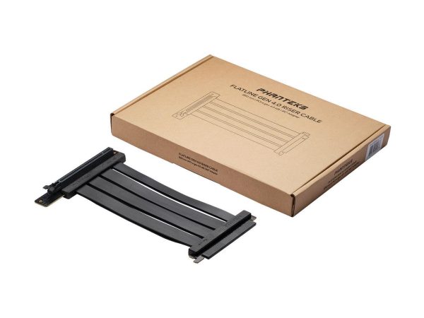 Phanteks 220mm Flat Line PCI-E gen 4.0 x16 Rise Cable, 90° Adapter - Image 5