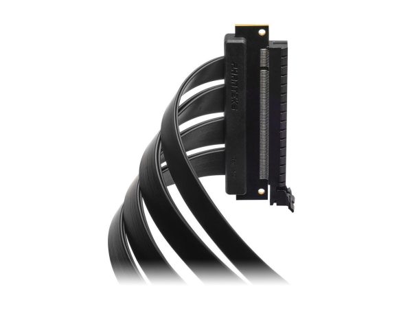 Phanteks 220mm Flat Line PCI-E gen 4.0 x16 Rise Cable, 90° Adapter - Image 3