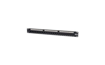 TRIPP LITE N054-024 24-Port Cat5e Feed-Through Patch Panel