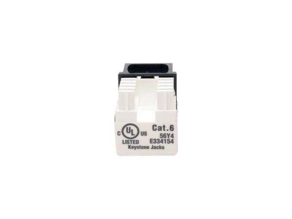 Tripp Lite Cat6/Cat5e 110 Style Punch Down Keystone Jack - Black, 10-Pack - Image 3