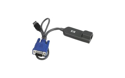 HP AF628A KVM Console USB Interface Adapter – 1 Pack – USB – Keyboard/Mouse, Video