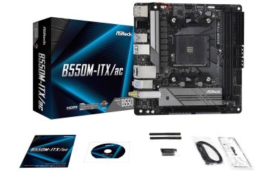 ASRock B550M-ITX/AC AM4 AMD B550 SATA 6Gb/s Mini ITX AMD Motherboard