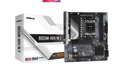 ASRock B650M-HDV/M.2 Socket AM5 Ryzen 7000 Micro ATX Motherboard