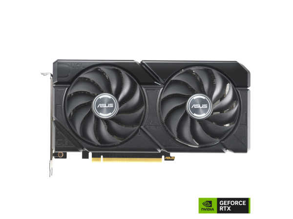 ASUS Dual GeForce RTX 4070 EVO OC Edition 12GB GDDR6X is designed for broad compatibility, with a 2.5-slot design, Axial-tech fan design, 0dB technology, Auto-Extreme Technology - Image 2