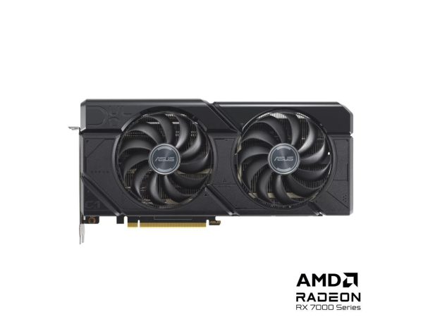 ASUS DUAL RX7700XT O12G GDDR6X (PCIe 4.0, 12GB GDDR6X, HDMI 2.1, DisplayPort 2.1) DUAL-RX7700XT-O12G - Image 2