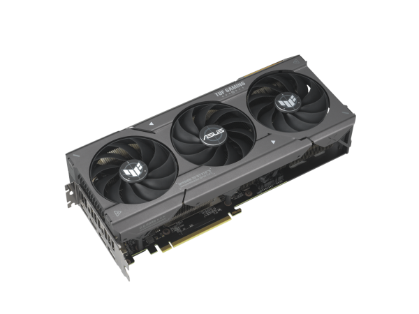 ASUS TUF Gaming Radeon RX 7600 XT OC Edition 16GB GDDR6 Graphics Card (AMD RDNA 3, PCIe 4.0, HDMI 2.1, DisplayPort 2.1, Axial-tech Fan Design, Auto-extreme Technology) TUF-RX7600XT-O16G-GAMING - Image 3