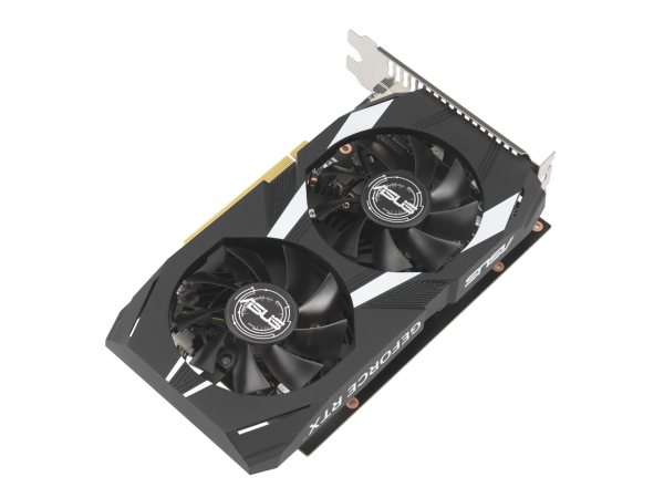 ASUS Dual NVIDIA GeForce RTX 3050 6GB OC Edition Gaming Graphics Card - PCIe 4.0, 6GB GDDR6 Memory, HDMI 2.1, DisplayPort 1.4a, 2-slot Design, Axial-tech Fan Design, 0dB Technology, DUAL-RTX3050-O6G - Image 4